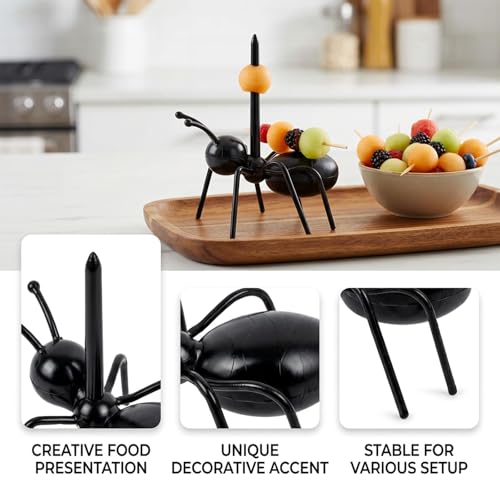 72-piece ant-shaped party food picks