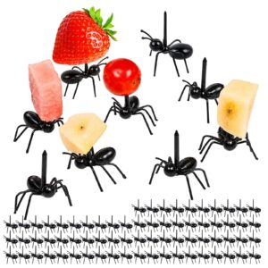 72-Piece Ant-Shaped Party Food Picks