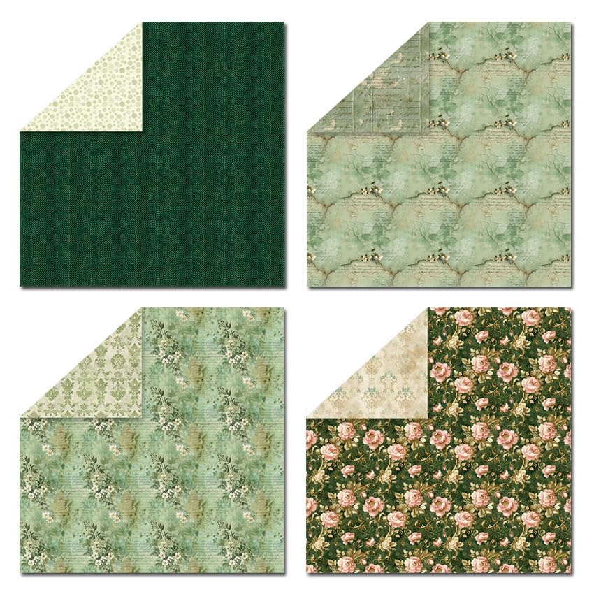 Vintage scrapbook paper pad image 4