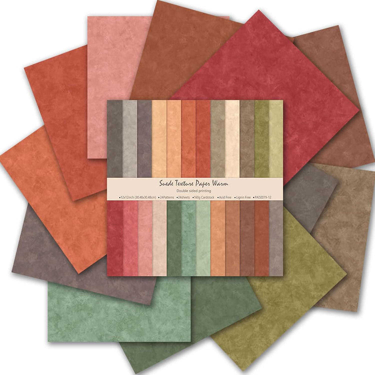 Suede texture scrapbook paper image 11