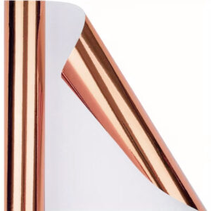 Metallic Gift Wrapping Paper Rolls — 43 cm Wide, 3 m or 10 m - Gloss Rose Gold · 43 cm × 3 m