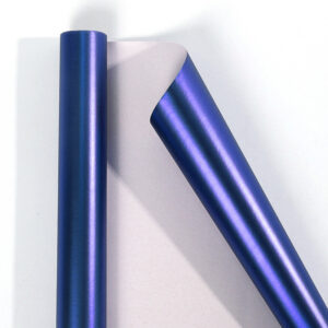 Metallic Gift Wrapping Paper Rolls — 43 cm Wide, 3 m or 10 m - Matte Indigo · 43 cm × 3 m